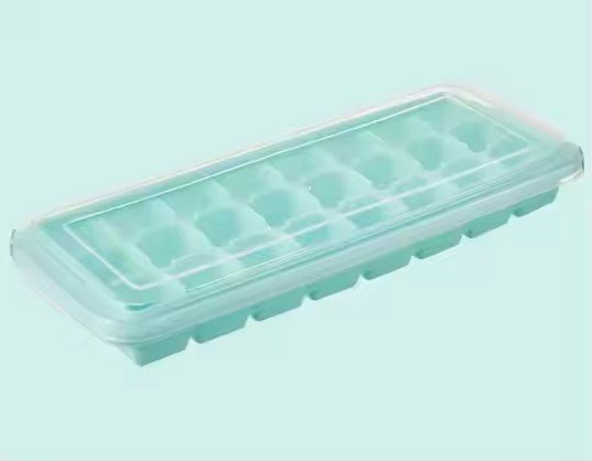 24 - Grid Square Ice Cube Tray, Silicone Bottom - XUANMAN