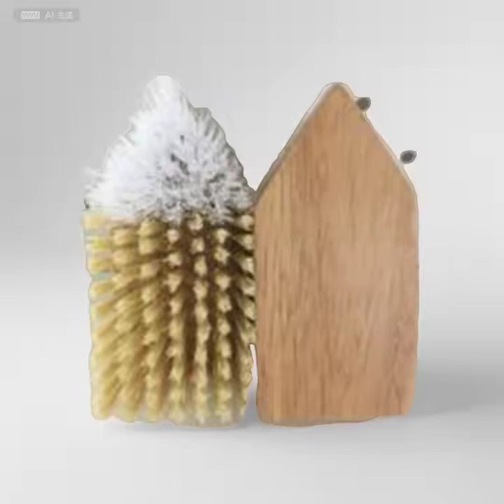Bamboo Handle Cleaning Brush - XUANMAN
