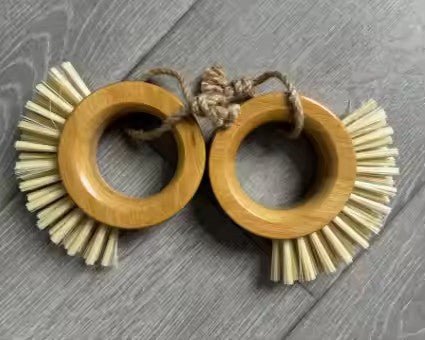 Bamboo Ring Cleaning Brush - XUANMAN