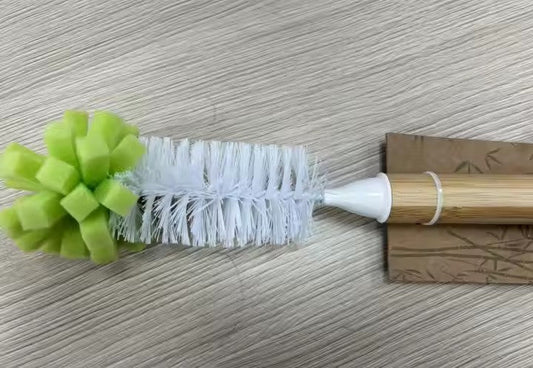 Bottle Cleaning Brush with Sponge Tip - XUANMAN