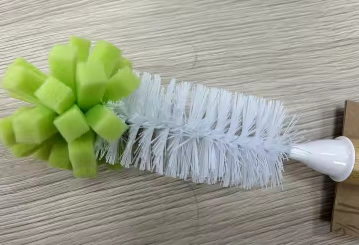 Bottle Cleaning Brush with Sponge Tip - XUANMAN