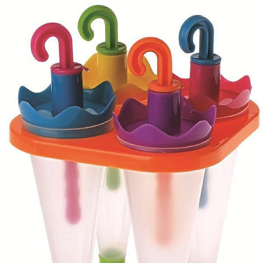 Colorful Umbrella Ice Pop Mold, 6 - Grid - XUANMAN