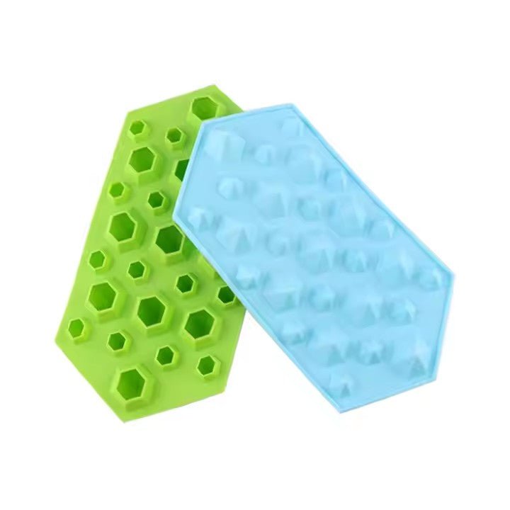 Diamond - Shaped Ice Cube Tray, 27 Grids - XUANMAN