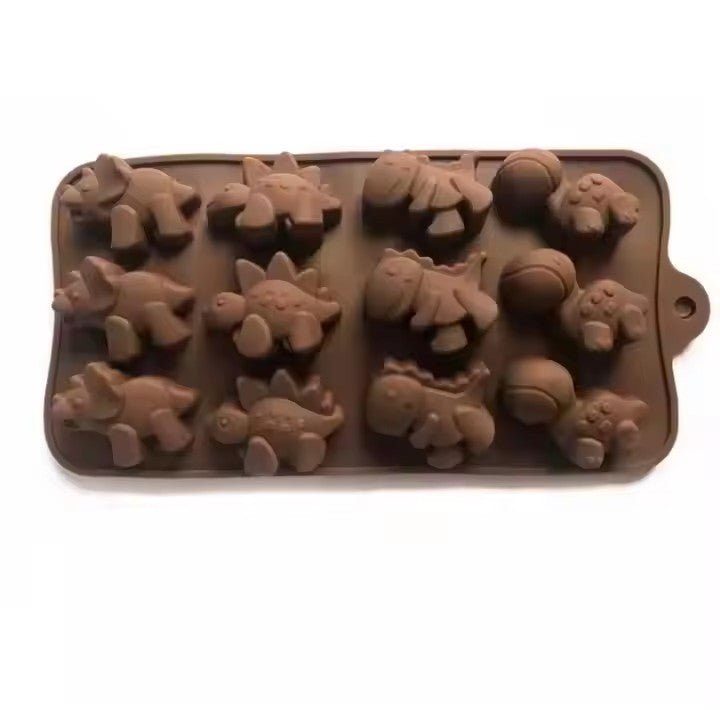 Dinosaur Ice Cube Tray, Silicone - XUANMAN