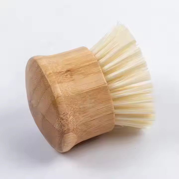 Dish Brush, Round Bamboo Handle - XUANMAN