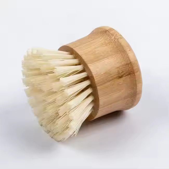 Dish Brush, Round Bamboo Handle - XUANMAN