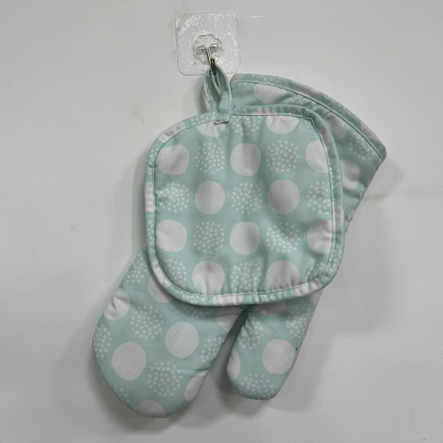 Kitchen Oven Mitt and Pot Holder Set, Heat Resistant - XUANMAN