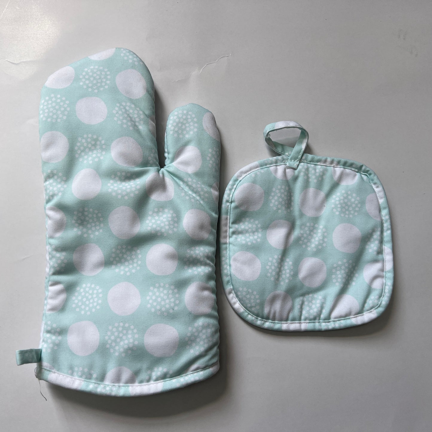 Kitchen Oven Mitt and Pot Holder Set, Heat Resistant - XUANMAN
