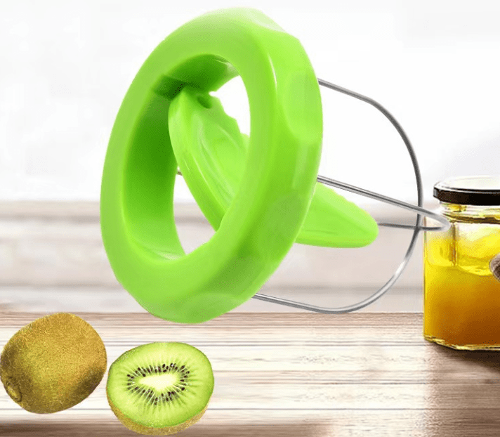 Kiwi Fruit Slicer Tool, Stainless Steel Easy Grip - XUANMAN