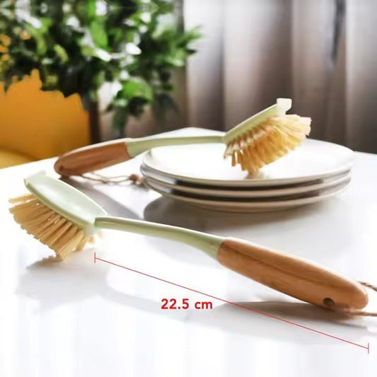 Long Handle Bamboo Dish Brush - XUANMAN
