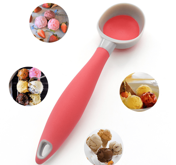 Nonstick Ice Cream Scoop, Ergonomic Handle - XUANMAN