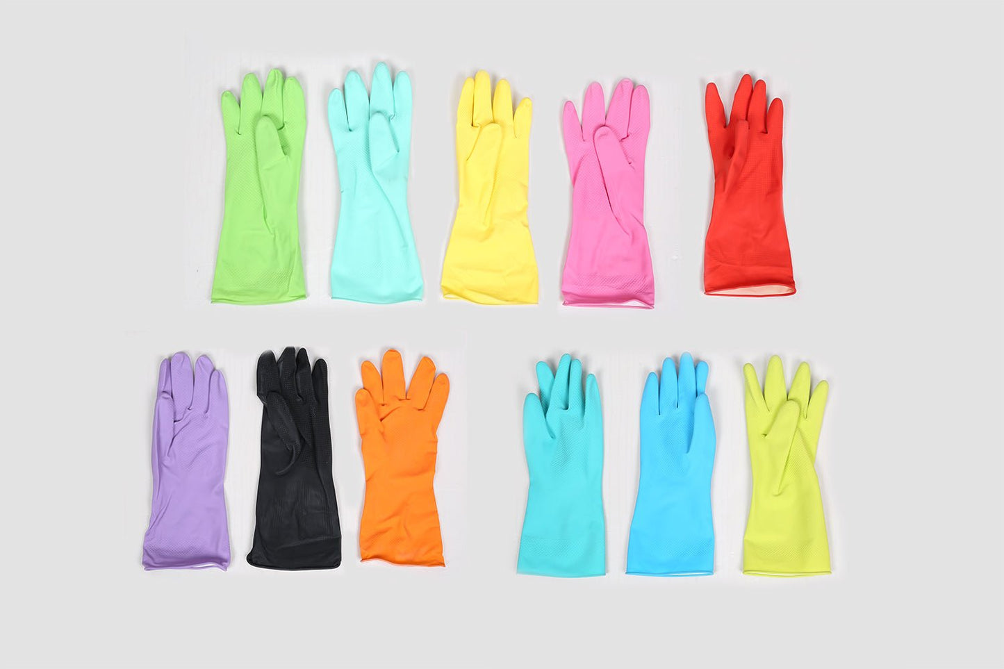 Reusable Household Cleaning Gloves, Waterproof - XUANMAN