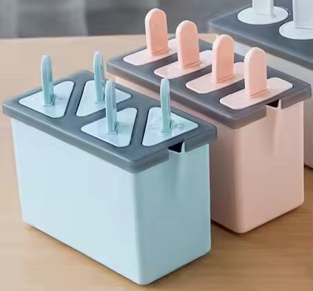 Reusable Ice Pop Maker, 4 - grid - XUANMAN