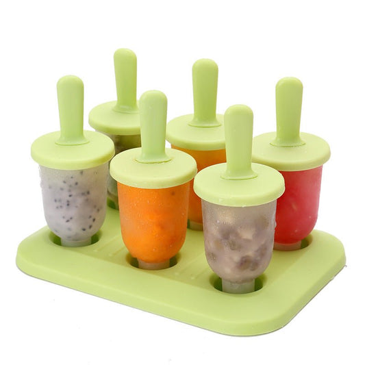 Reusable Ice Pop Maker 6 - grid - XUANMAN