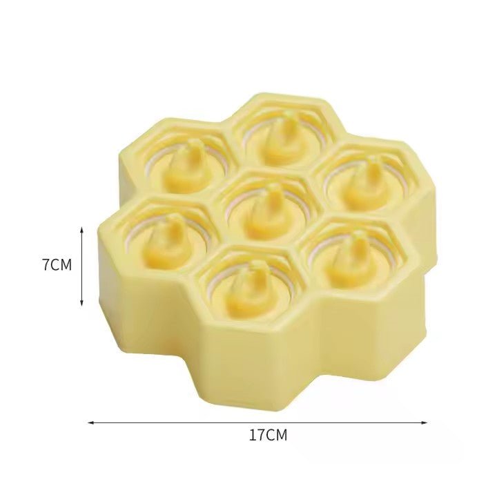 Ring - Shaped Ice Mold, 7 Grids, TPR+PP - XUANMAN