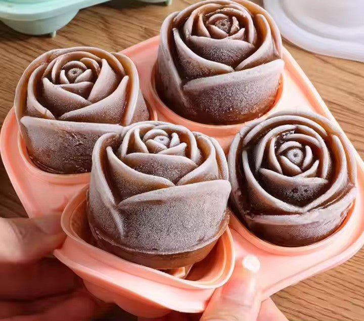 Rose Shape Ice Mold, TPE - XUANMAN