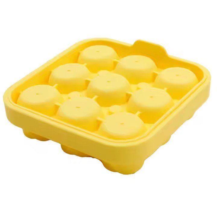 Rose - Shaped Silicone Ice Tray, 9 - Grids - XUANMAN