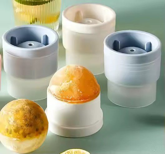 Round Ice Ball Maker, PP+TPR - XUANMAN