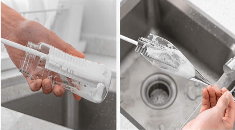 Silicone Bottle Brush, Long Handle - XUANMAN