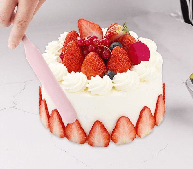 Silicone Cake Spatula, Non - Stick Icing Spreader - XUANMAN