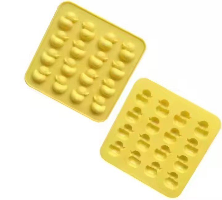 Silicone Duck Ice Cube Tray, 24 - Grid - XUANMAN