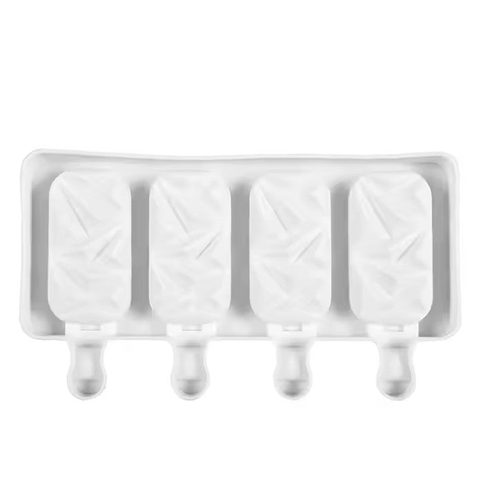 Silicone Geometric Ice Cream Mold, 4 - Grid - XUANMAN