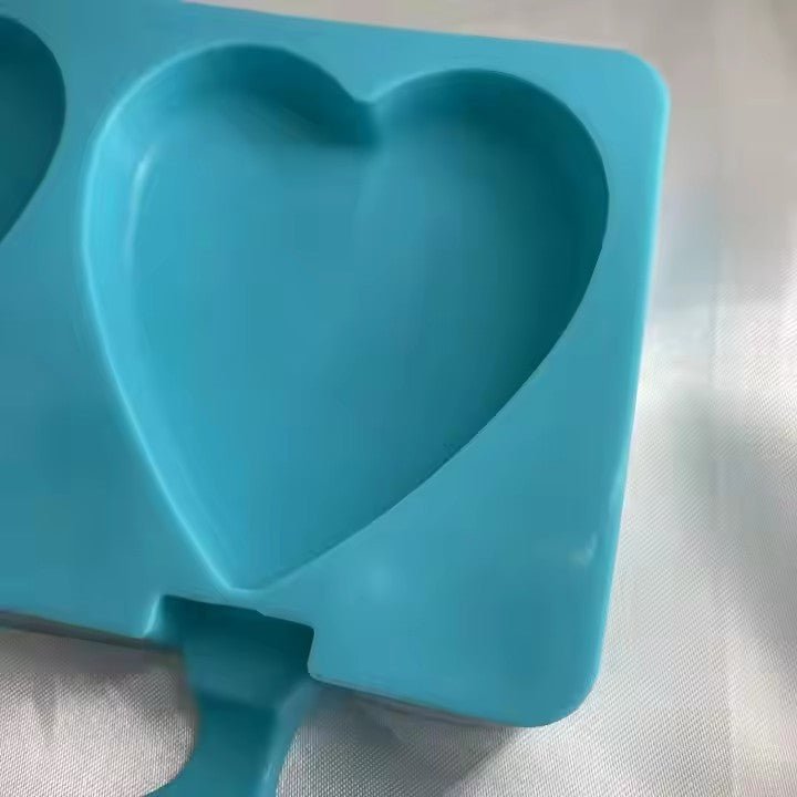 Silicone Heart - Shaped Ice Mold, 2 Cavities - XUANMAN