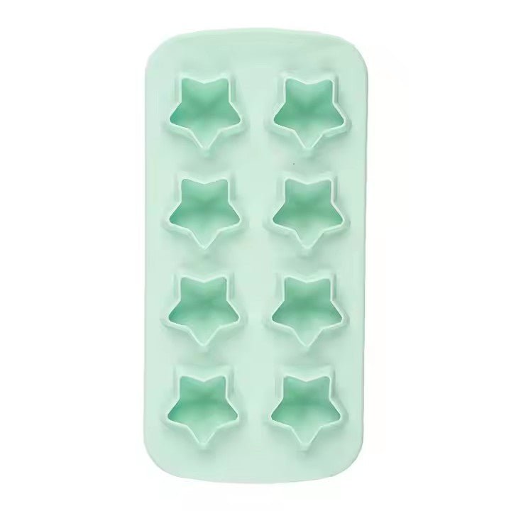Silicone Star - Shaped Ice Cube Tray, 8 Grids - XUANMAN