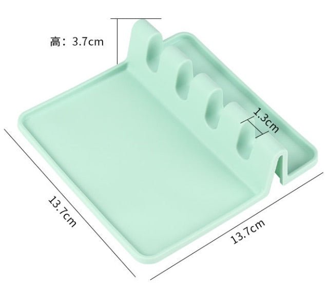 Silicone Utensil Rest, Multi - Slot - XUANMAN