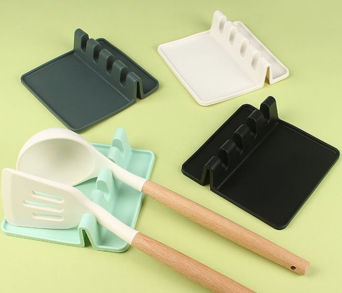 Silicone Utensil Rest, Multi - Slot - XUANMAN
