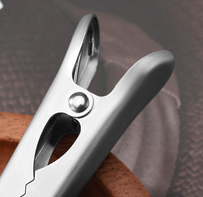 Stainless Steel Food Bag Clips, 2 Sizes - XUANMAN