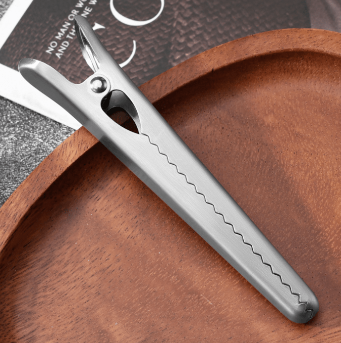 Stainless Steel Food Bag Clips, 2 Sizes - XUANMAN