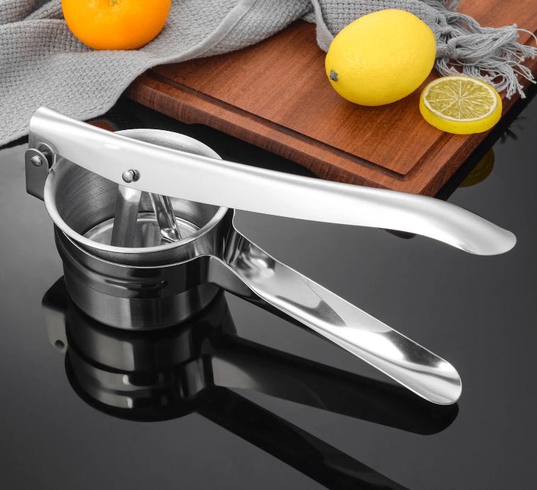 Stainless Steel Potato Ricer & Juicer, 3 Discs - XUANMAN