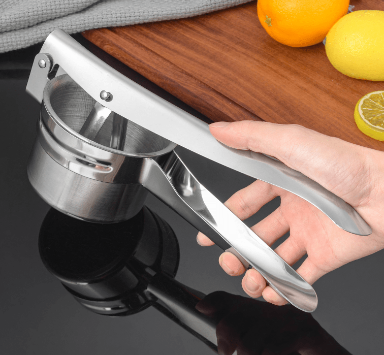 Stainless Steel Potato Ricer & Juicer, 3 Discs - XUANMAN