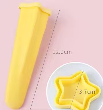 Star Shape Ice Pop Mold, Reusable - XUANMAN