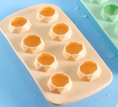 8 - Grid Creative Ice Tray, Silicone - XUANMAN