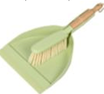 Bamboo Handle Dustpan & Brush Set - XUANMAN