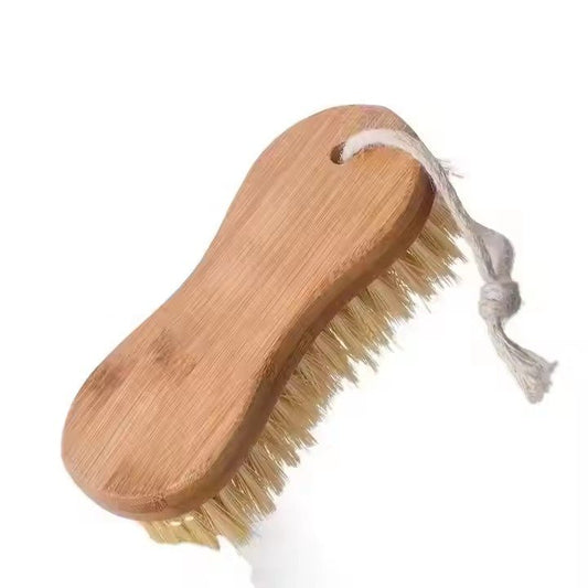 Bamboo Shoe Cleaning Brush with PET Bristles - XUANMAN