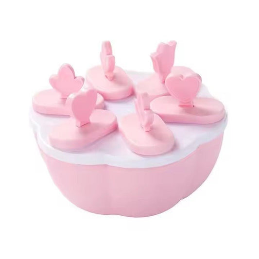 Cute Ice Pop Mold, 6 Grids - XUANMAN