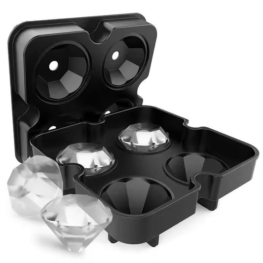 Diamond - Shaped Ice Mold, Silicone - XUANMAN