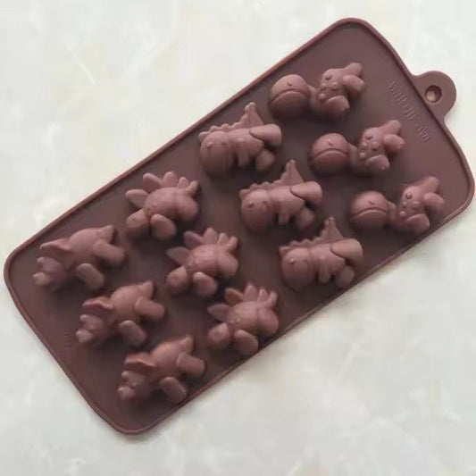Dinosaur Ice Cube Tray, Silicone - XUANMAN