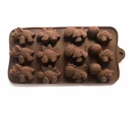 Dinosaur Ice Cube Tray, Silicone - XUANMAN