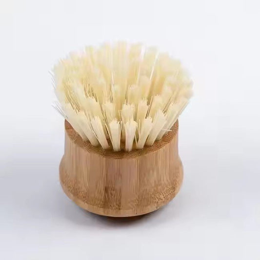 Dish Brush, Round Bamboo Handle - XUANMAN