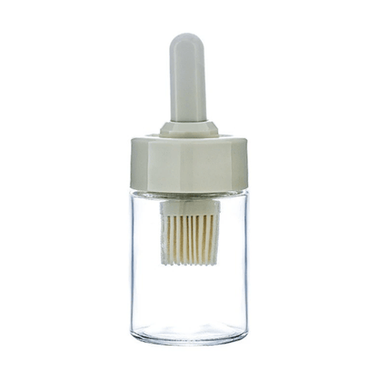 Glass Oil Dispenser Bottle with Silicone Brush - XUANMAN