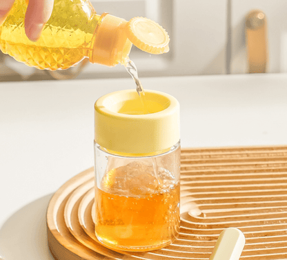 Glass Oil Dispenser Bottle with Silicone Brush - XUANMAN