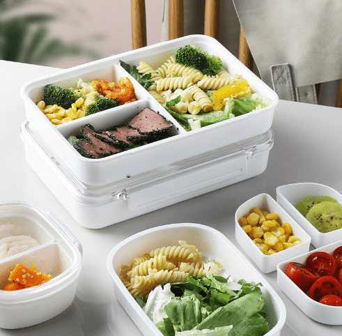Kids Bento Lunch Box, Leakproof, 3 Sizes - XUANMAN