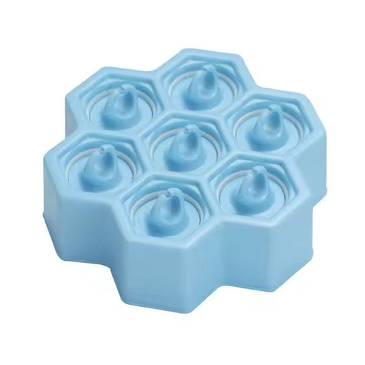 Ring - Shaped Ice Mold, 7 Grids, TPR+PP - XUANMAN
