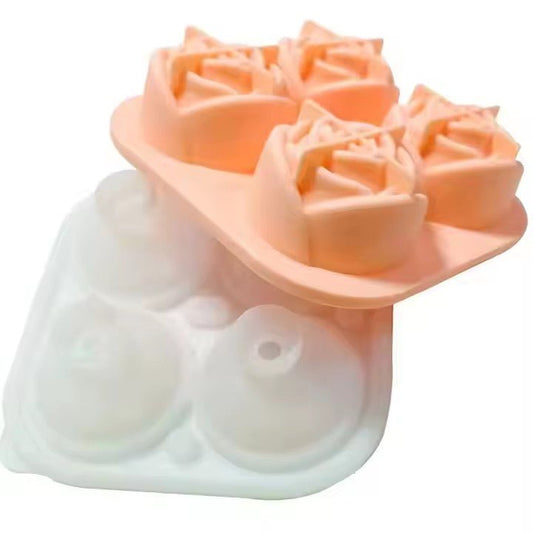 Rose Shape Ice Mold, TPE - XUANMAN