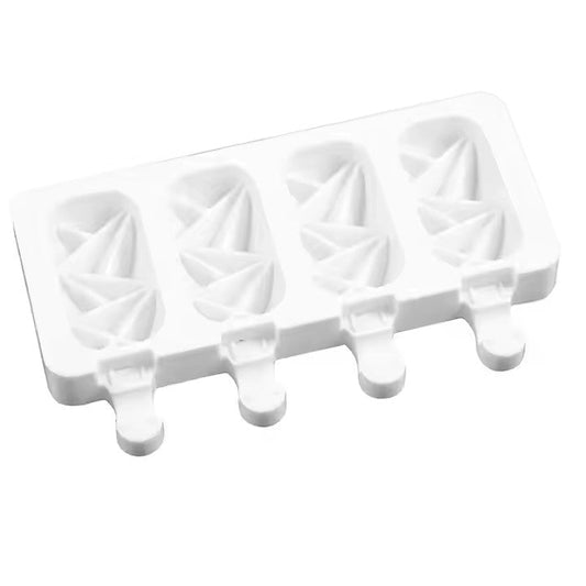 Silicone Geometric Ice Cream Mold, 4 - Grid - XUANMAN