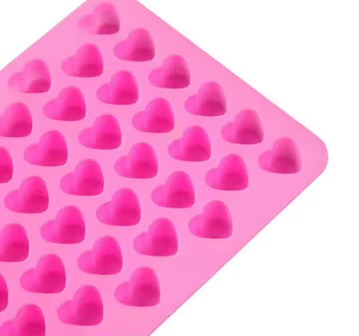 Silicone Heart Ice Cube Tray, 55 Grid - XUANMAN